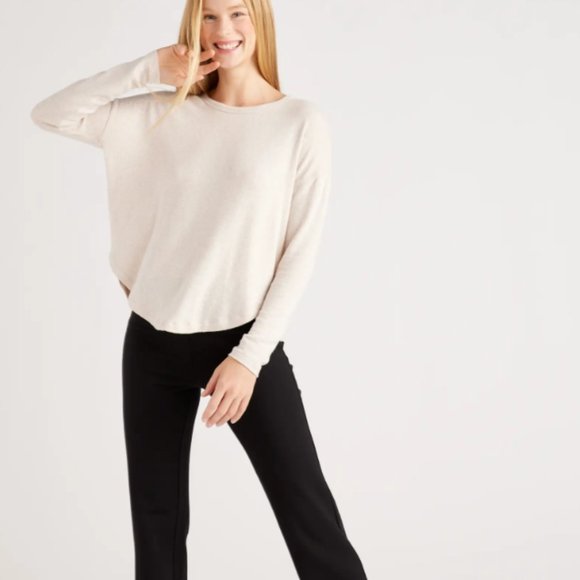 Quince Ultra-Stretch Ponte Straight Leg Pant Colo Black Size XS - Picture 11 of 11